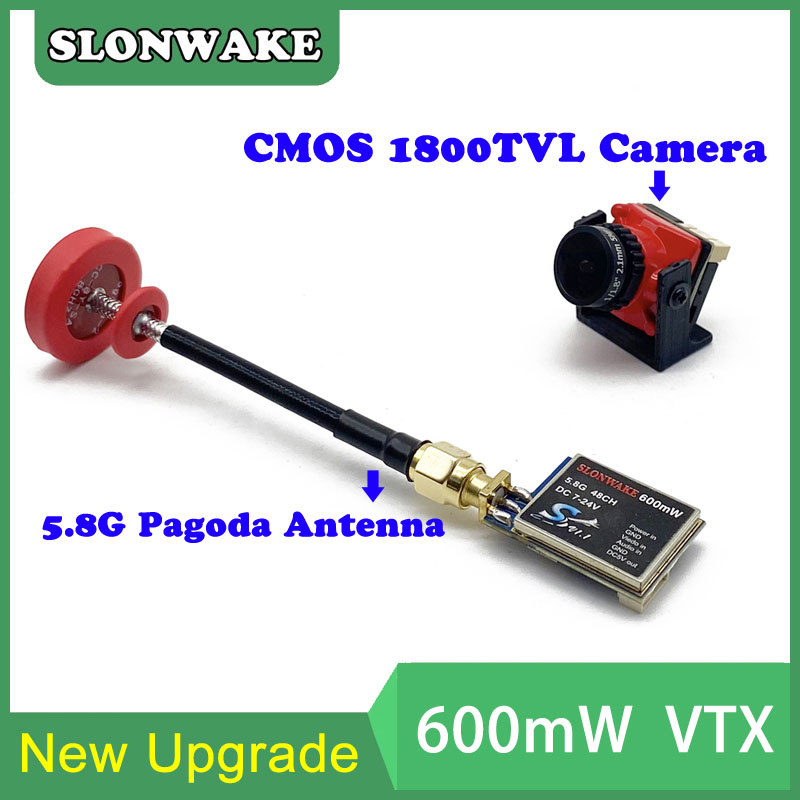 5.8G 48CH 600mW adjustable VTX - Drone Frame recension och pris