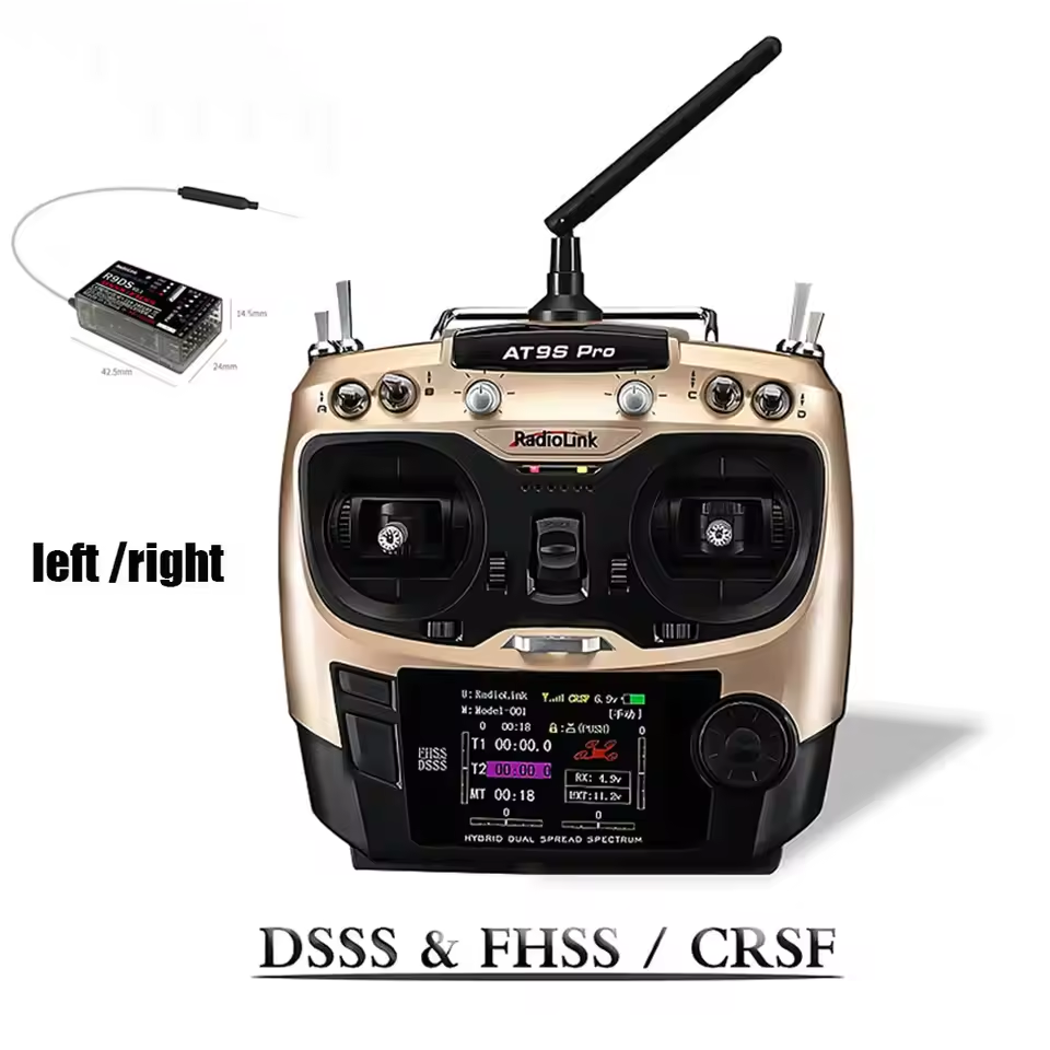 Radiolink AT9SPro 12CH 2.4G DS - Drone Battery recension och pris