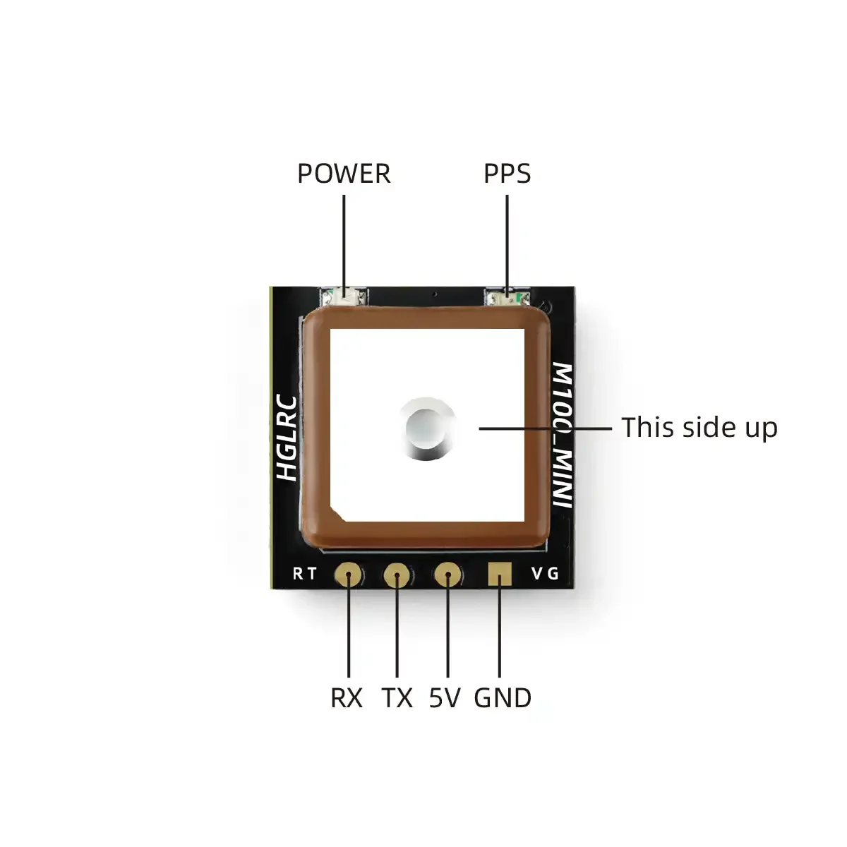 HGLRC M100 MINI GPS Module M10 - Drone Antenna recension och pris