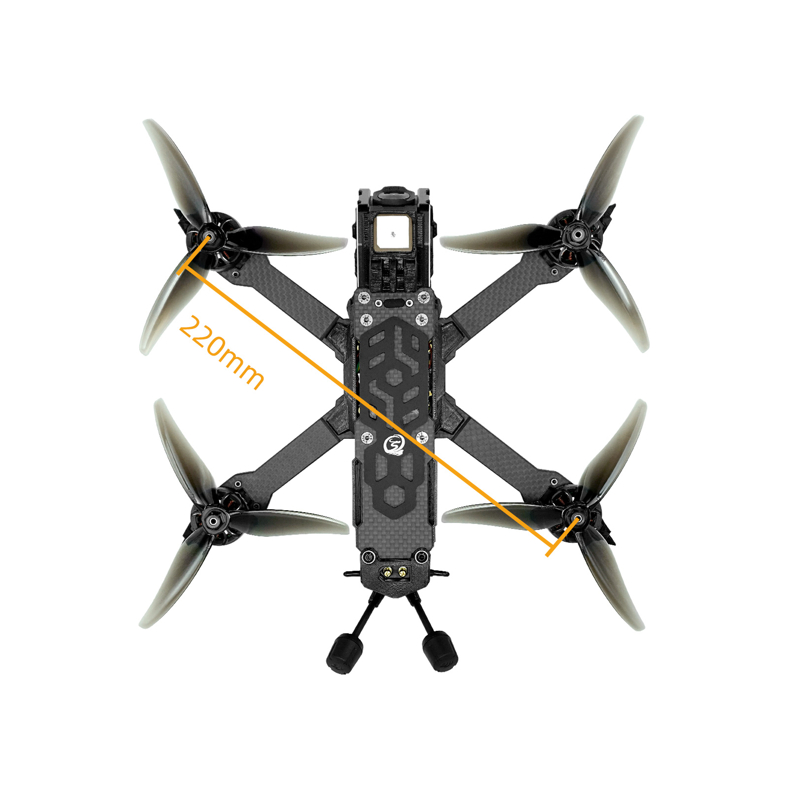 SEQURE SQFPV Heison 5X V2 Quad - Drone Gps Mount recension och pris